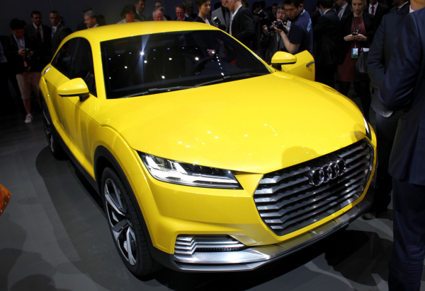 Audi готовит конкурента Range Rover Evoque